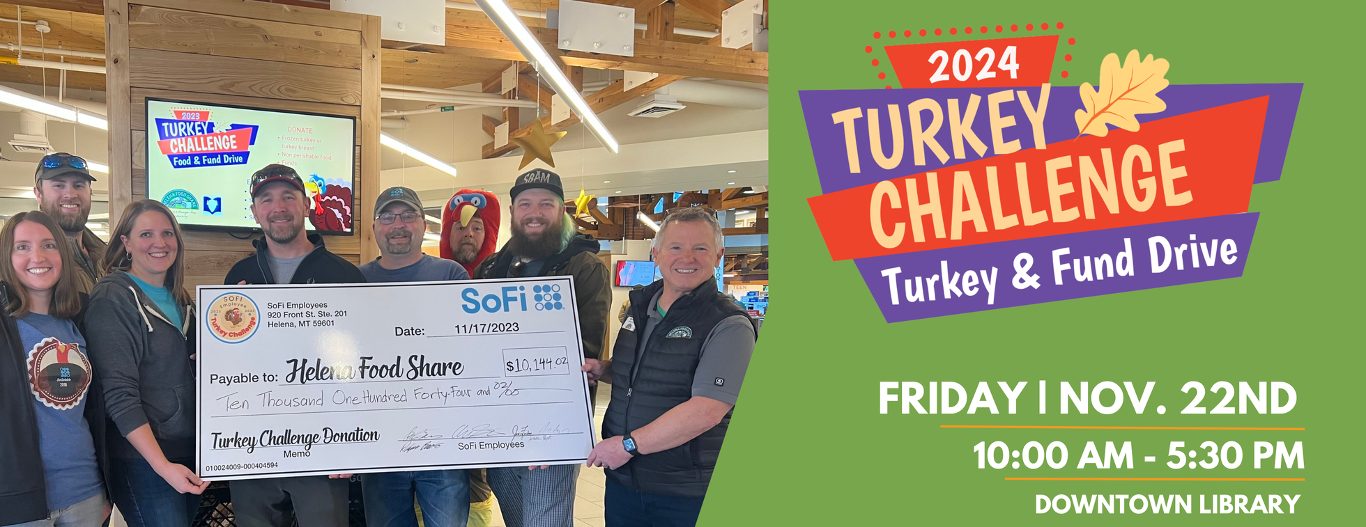 SoFi Turkey Challenge